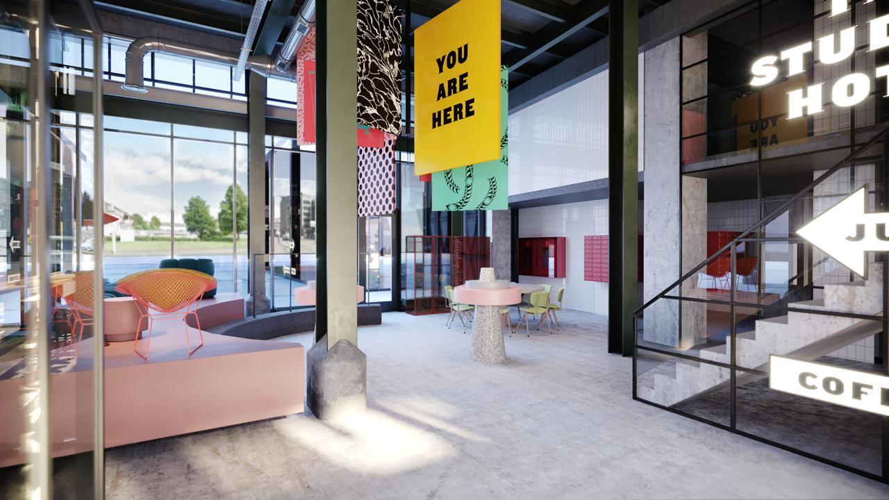 The Social Hub Maastricht Hotel Bagian luar foto